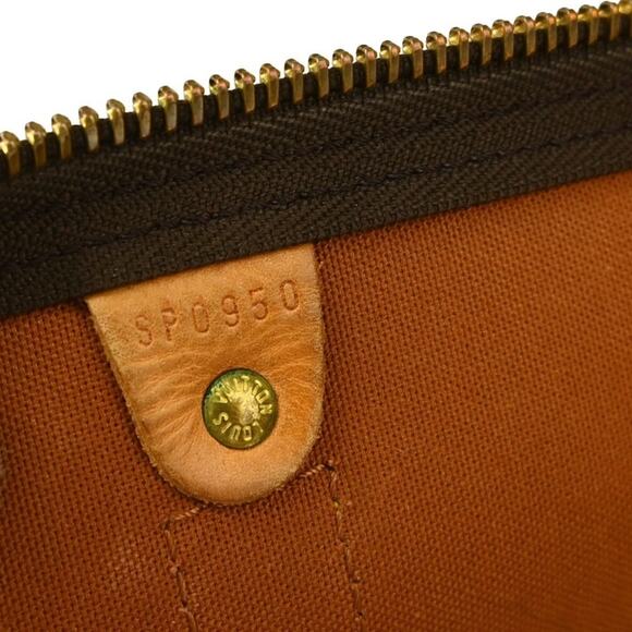 AUTHENTIC LOUIS VUITTON KEEPALL 45 DUFFLE TRAVEL HANDBAG MONOGRAM SP0950 - Picture 10 of 10